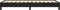 vidaXL - Bedframe - kunstleer - zwart - 80x200 - cm