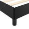 vidaXL - Bedframe - kunstleer - zwart - 80x200 - cm