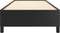 vidaXL - Bedframe - kunstleer - zwart - 80x200 - cm