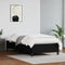 vidaXL - Bedframe - kunstleer - zwart - 90x190 - cm