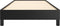 vidaXL - Bedframe - kunstleer - zwart - 90x190 - cm
