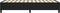 vidaXL - Bedframe - kunstleer - zwart - 90x190 - cm