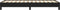 vidaXL - Bedframe - kunstleer - zwart - 90x190 - cm