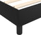 vidaXL - Bedframe - kunstleer - zwart - 90x200 - cm