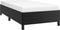 vidaXL - Bedframe - kunstleer - zwart - 90x200 - cm