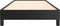 vidaXL - Bedframe - kunstleer - zwart - 90x200 - cm