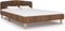 vidaXL - Bedframe - kunstsuède - bruin - 120x200 - cm