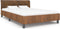 vidaXL - Bedframe - kunstsuède - bruin - 120x200 - cm