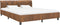 vidaXL - Bedframe - kunstsuède - bruin - 160x200 - cm