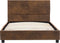 vidaXL - Bedframe - kunstsuède - bruin - 90x200 - cm