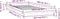 vidaXL - Bedframe - LED - massief - hout - 100x200 - cm