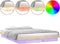 vidaXL - Bedframe - LED - massief - hout - 120x200 - cm
