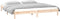 vidaXL - Bedframe - LED - massief - hout - 120x200 - cm