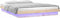 vidaXL - Bedframe - LED - massief - hout - 140x190 - cm