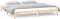 vidaXL - Bedframe - LED - massief - hout - 140x190 - cm