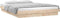 vidaXL - Bedframe - LED - massief - hout - 180x200 - cm