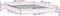 vidaXL - Bedframe - LED - massief - hout - 200x200 - cm