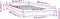 vidaXL - Bedframe - LED - massief - hout - 90x200 - cm
