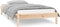 vidaXL - Bedframe - LED - massief - hout - 90x200 - cm