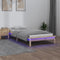 vidaXL - Bedframe - LED - massief - hout - 90x200 - cm