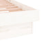 vidaXL - Bedframe - LED - massief - hout - 90x200 - cm