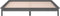 vidaXL - Bedframe - LED - massief - hout - grijs - 160x200 - cm