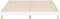 vidaXL - Bedframe - LED - massief - hout - wit - 120x200 - cm