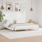 vidaXL - Bedframe - LED - massief - hout - wit - 120x200 - cm