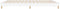 vidaXL - Bedframe - LED - massief - hout - wit - 120x200 - cm