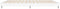 vidaXL - Bedframe - LED - massief - hout - wit - 120x200 - cm