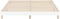 vidaXL - Bedframe - LED - massief - hout - wit - 120x200 - cm