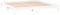 vidaXL - Bedframe - LED - massief - hout - wit - 120x200 - cm