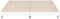 vidaXL - Bedframe - LED - massief - hout - wit - 120x200 - cm