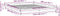 vidaXL - Bedframe - LED - massief - hout - wit - 150x200 - cm