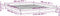 vidaXL - Bedframe - LED - massief - hout - wit - 180x200 - cm