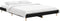 vidaXL - Bedframe - LED - massief - hout - zwart - 140x190 - cm