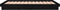 vidaXL - Bedframe - LED - massief - hout - zwart - 150x200 - cm