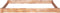 vidaXL - Bedframe - massief - eikenhout - 120x200 - cm