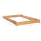 vidaXL - Bedframe - massief - eikenhout - 120x200 - cm