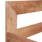 vidaXL - Bedframe - massief - eikenhout - 160x200 - cm