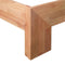vidaXL - Bedframe - massief - eikenhout - 160x200 - cm