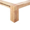 vidaXL - Bedframe - massief - eikenhout - 160x200 - cm