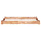 vidaXL - Bedframe - massief - eikenhout - 90x200 - cm