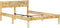 vidaXL - Bedframe - massief - gerecycled - hout - 120x200 - cm