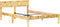 vidaXL - Bedframe - massief - gerecycled - hout - 120x200 - cm