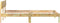 vidaXL - Bedframe - massief - gerecycled - hout - 120x200 - cm