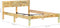vidaXL - Bedframe - massief - gerecycled - hout - 120x200 - cm