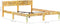 vidaXL - Bedframe - massief - gerecycled - hout - 180x200 - cm