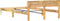 vidaXL - Bedframe - massief - gerecycled - hout - 180x200 - cm
