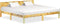 vidaXL - Bedframe - massief - gerecycled - hout - 200x200 - cm